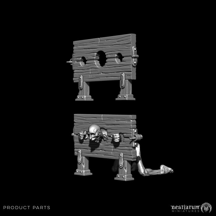 Pillories | STL | Unaligned