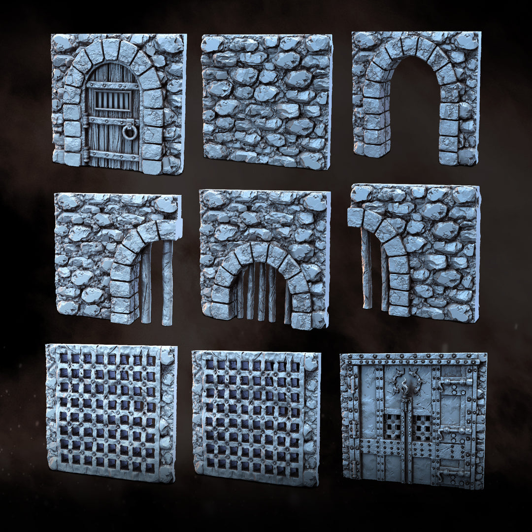 Prison and Punishment: Terrain | STL Collection