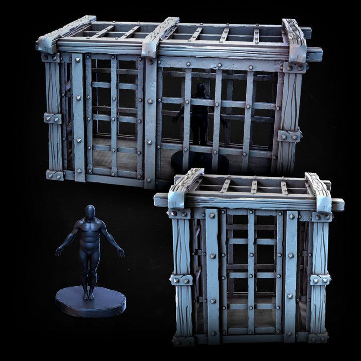 Cages and Prisoners | STL Collection