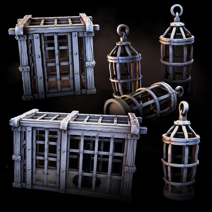 Prison and Punishment: Terrain | STL Collection