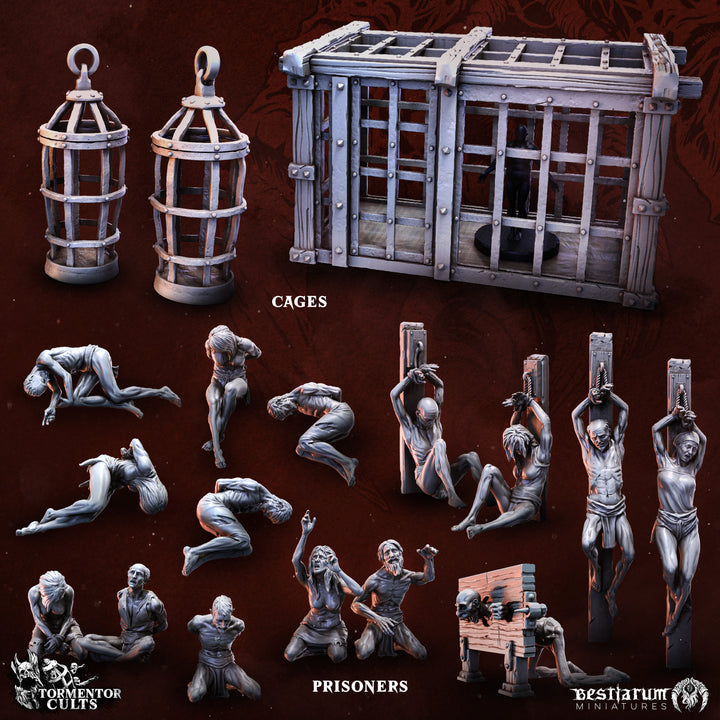Prisoners &amp; Cages Set | Tormentor Cults