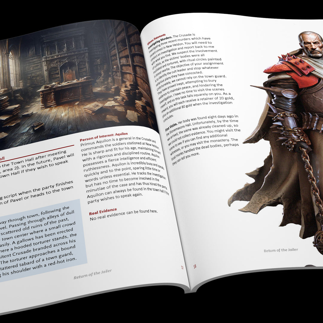 Return of the Jailer | 5E Adventure