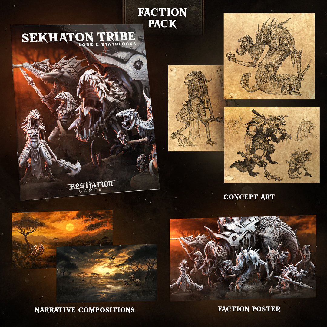 Sekhaton Tribes Faction Pack | RPG