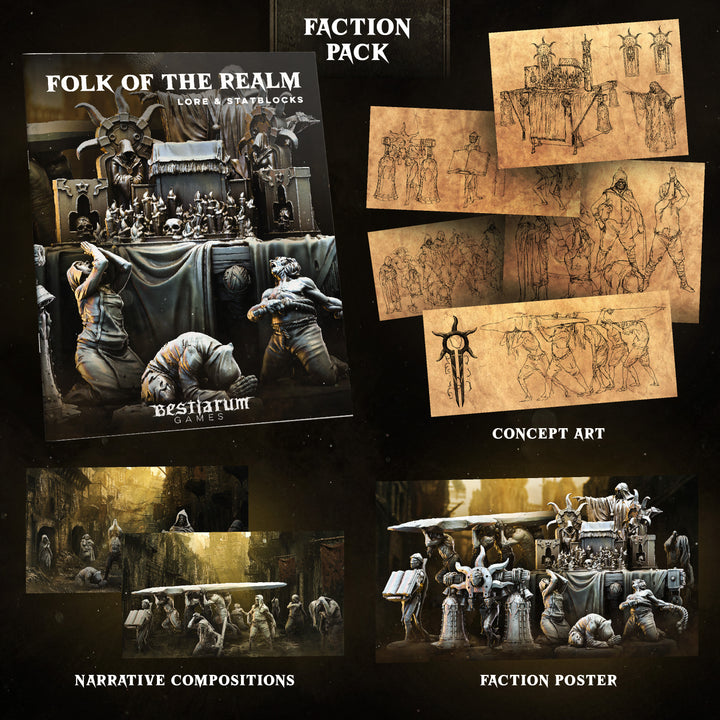 Folk of the Realm - Faction Pack | RPG