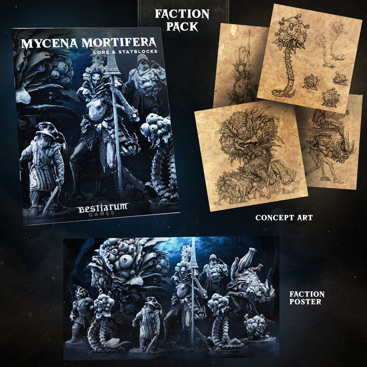 Mycena Mortifera II | STL Collection