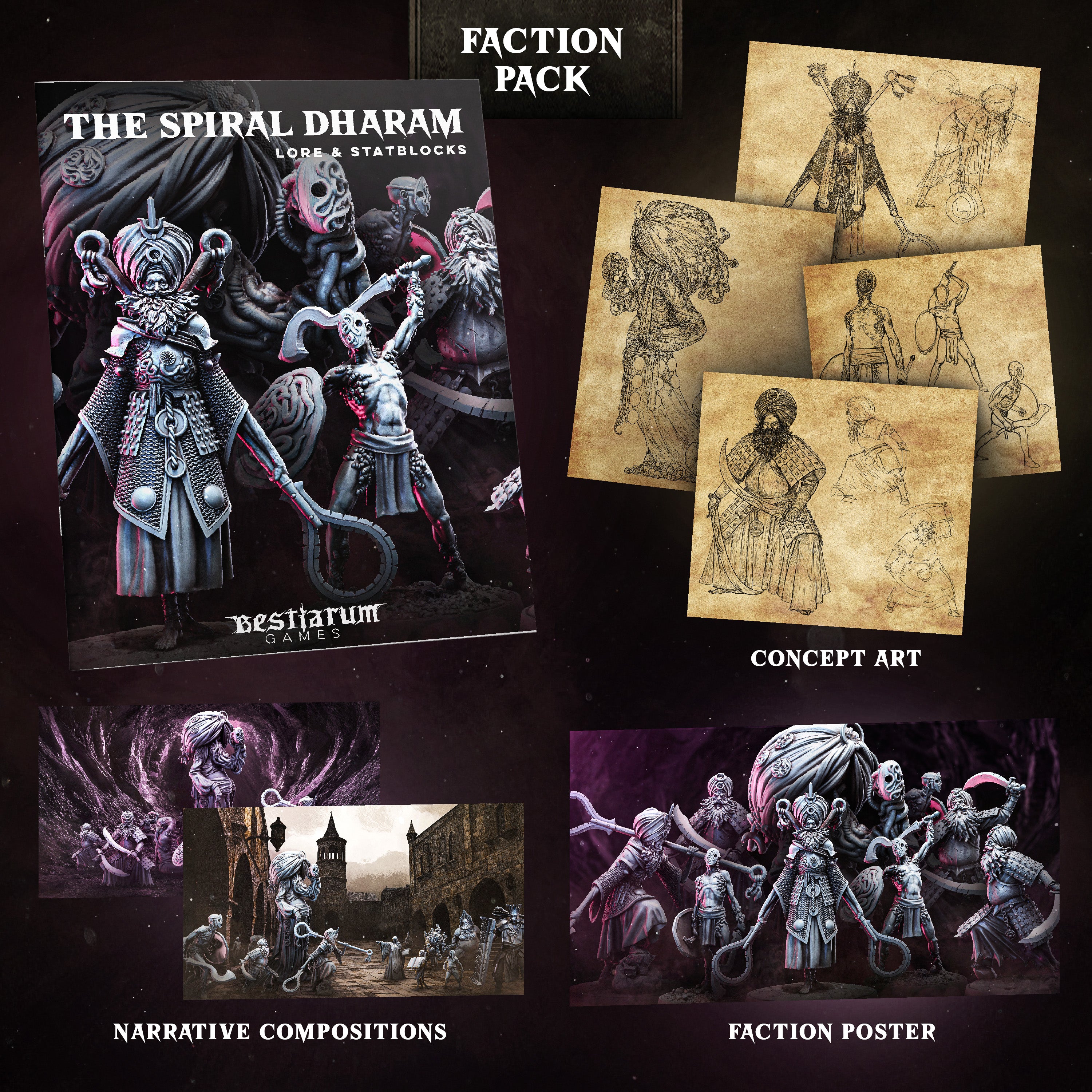 Spiral Dharam - Faction Pack | RPG