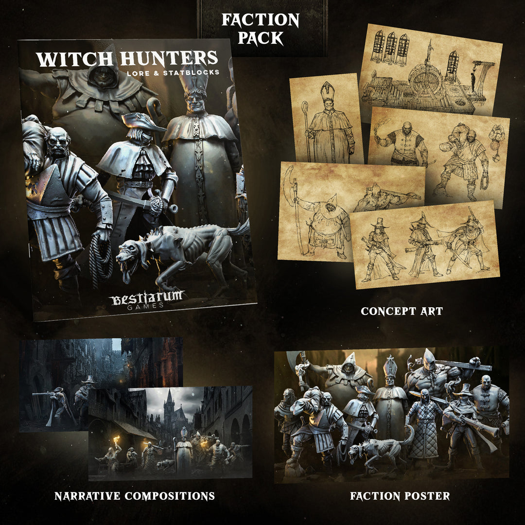 Witch Hunters - Faction Pack | RPG