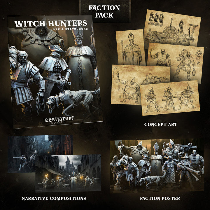 Witch Hunters - Faction Pack | RPG