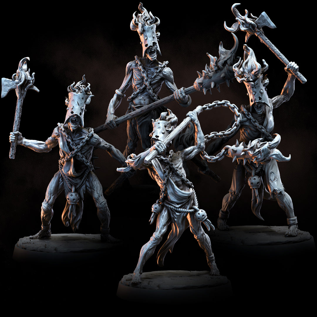 Flamebound Husks | STL | Penitent Crusade