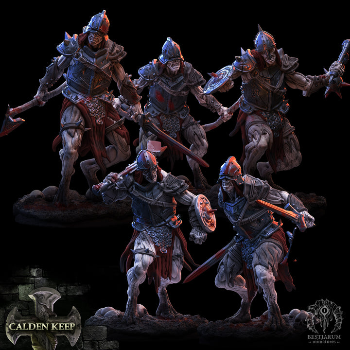 Revenant Footmen | Calden Keep | Bestiarum | Miniatures D&amp;D Wargaming DnD