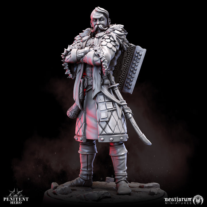 Ruslav the Guile | Penitent Hero | Bestiarum | Miniatures | D&amp;D | Wargaming | DnD