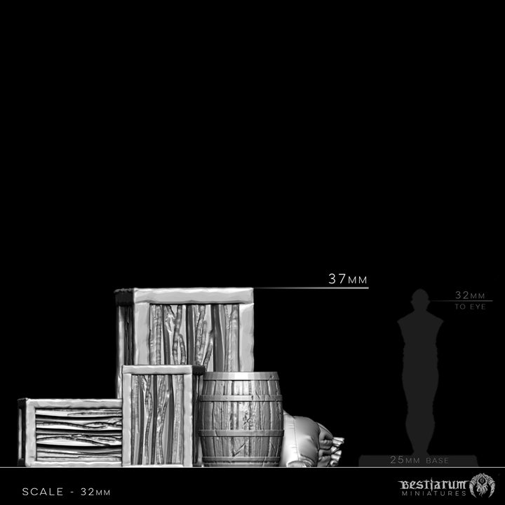 Sacks and Crates | STL | Unaligned