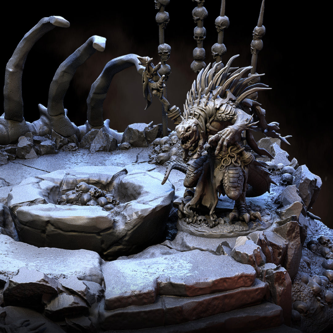 Sekhaton Altar | STL | Sekhaton Tribe