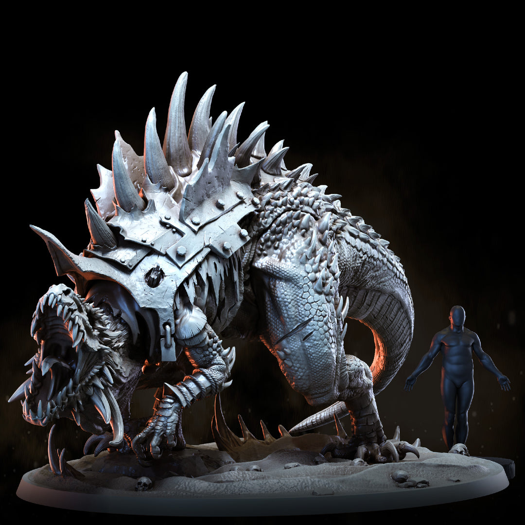 Sekhaton Primeval with rider | Sekhaton Tribe