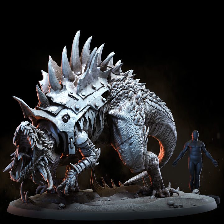 Sekhaton Primeval with rider | Sekhaton Tribe
