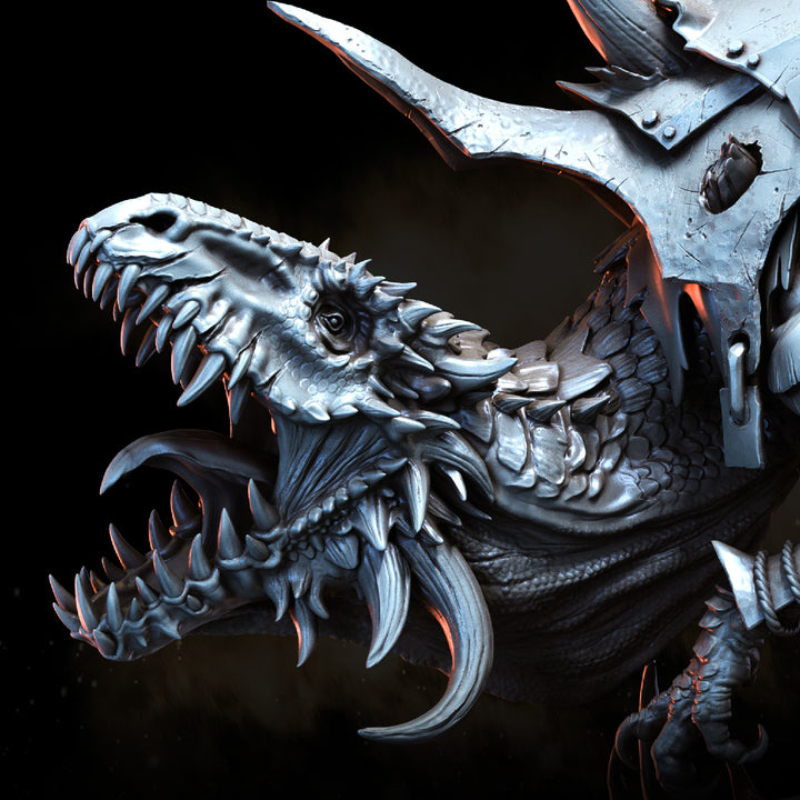 Sekhaton Primeval with rider | Sekhaton Tribe