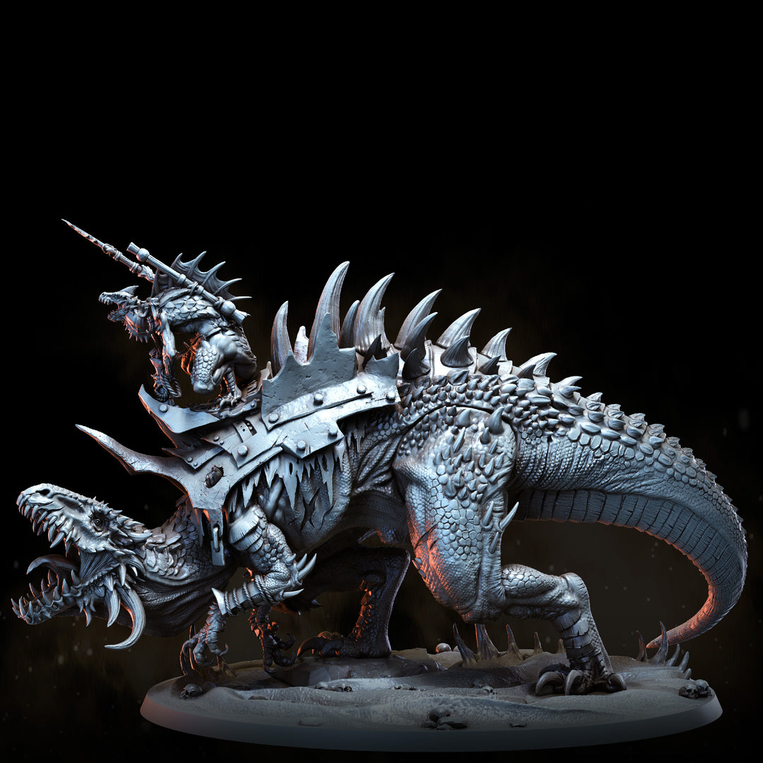 Sekhaton Primeval with rider | Sekhaton Tribe