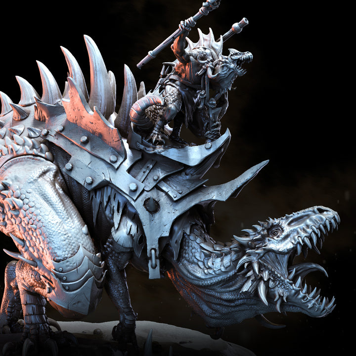 Sekhaton Primeval with rider | Sekhaton Tribe