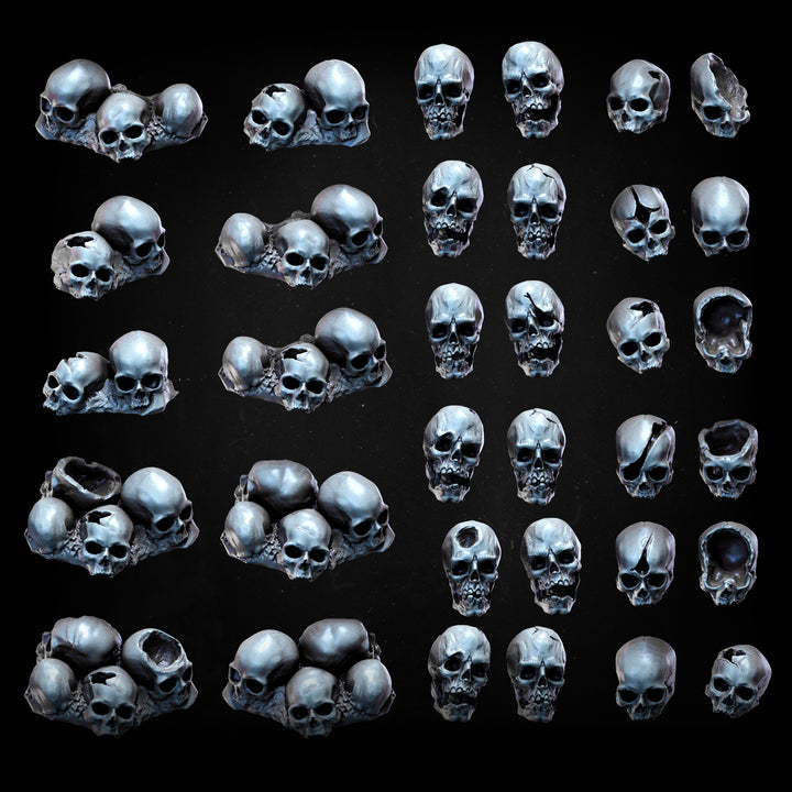 Skulls | STL | Unaligned