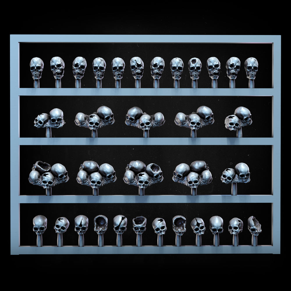 Skulls | STL | Unaligned