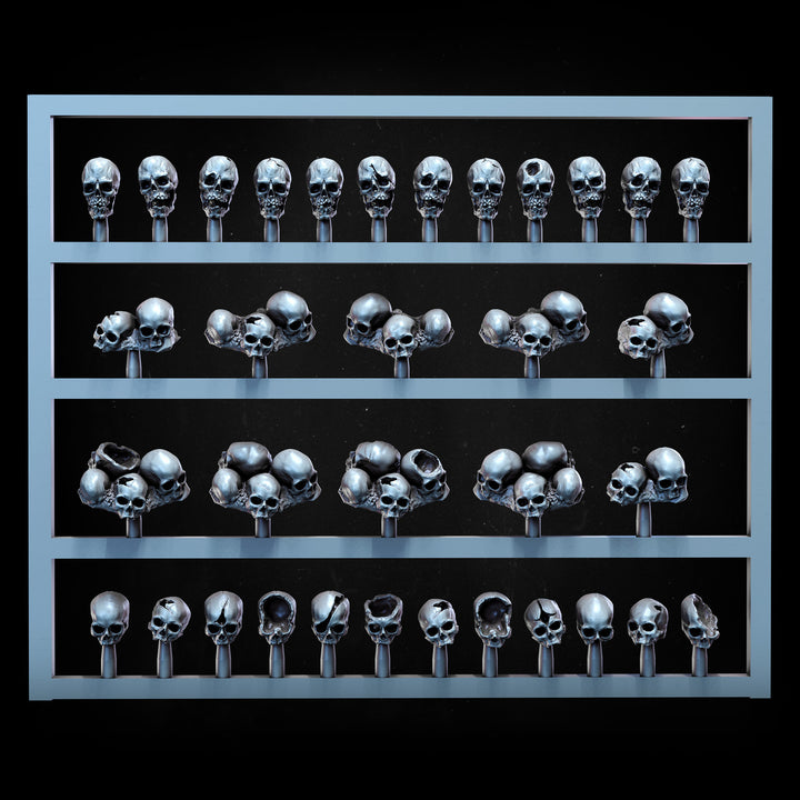 Skulls | STL | Unaligned