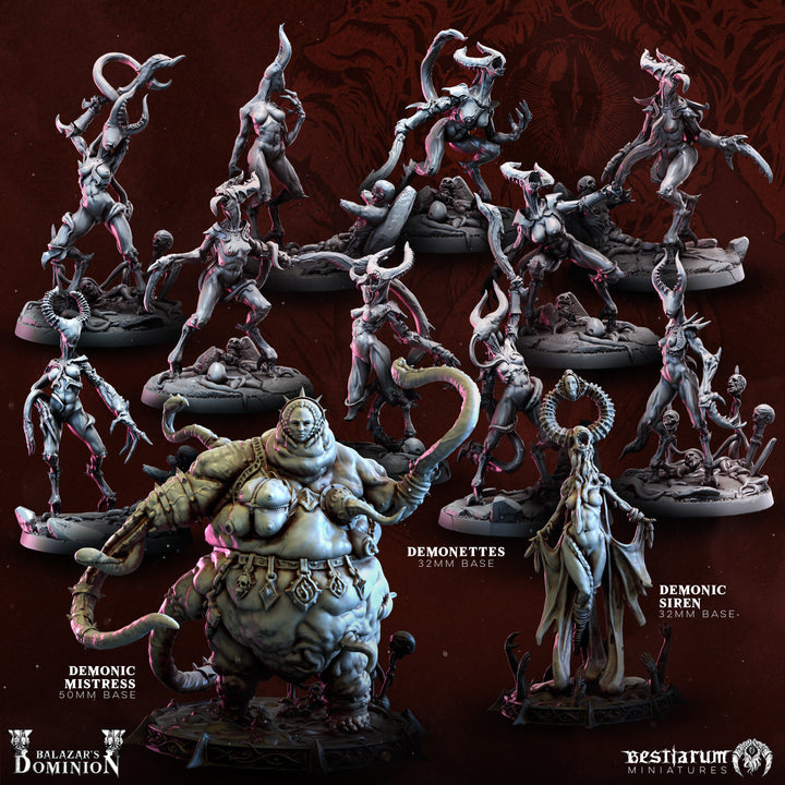 Succubus Demons Set | Balazar&