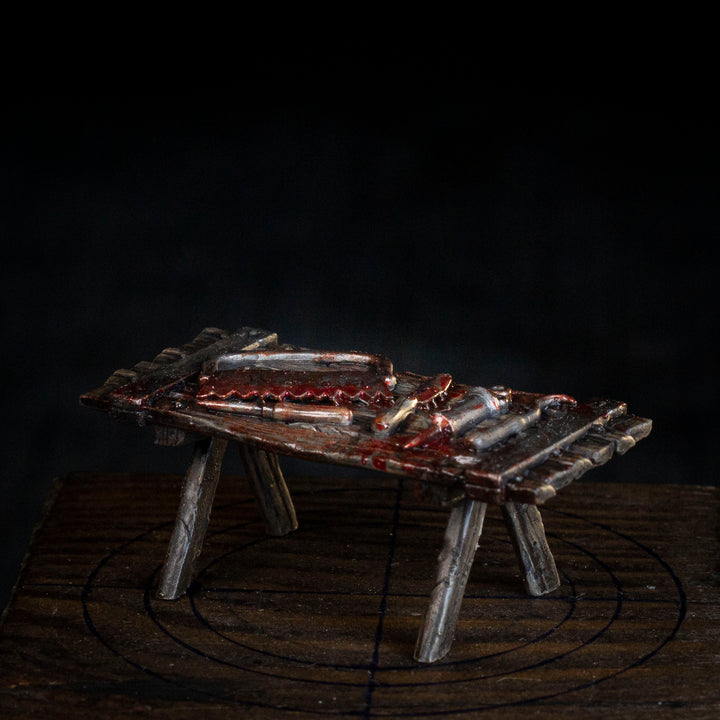 Table and Surgical Tools | Unaligned