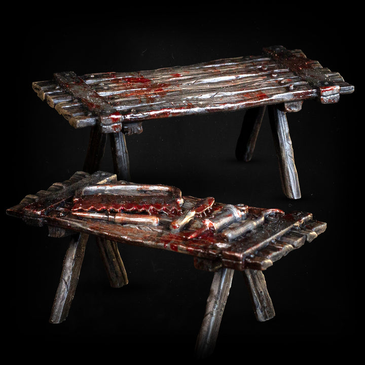Table and Surgical Tools | Unaligned