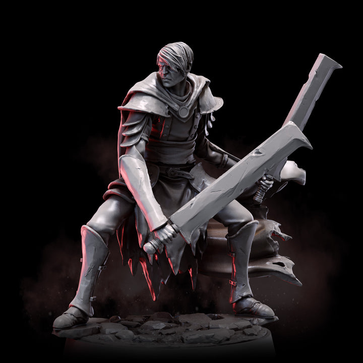 Taintblade Mercenary | STL | Lone Hero