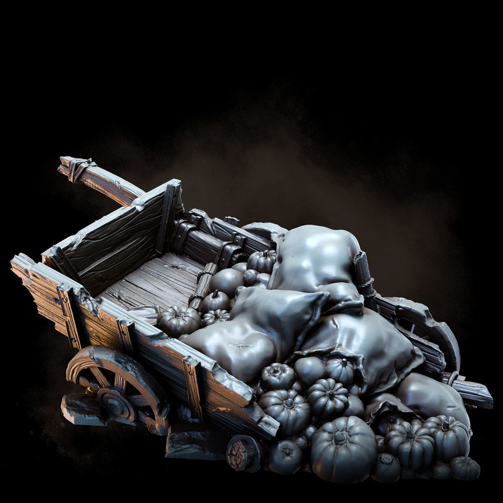 Plundered Cart | STL | Folk of the Realm