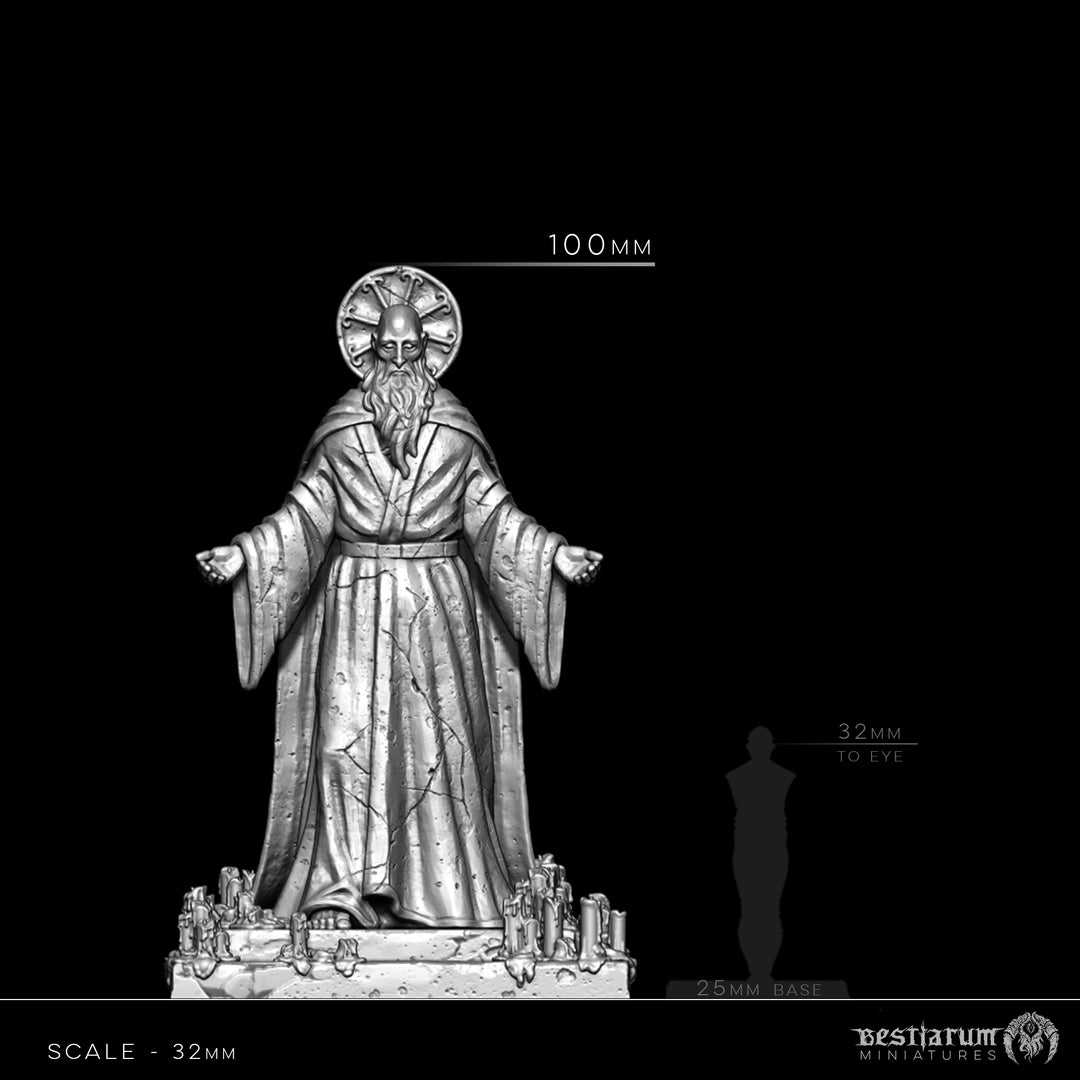 Statue of the Sainted Patriarch | STL | Folk of the Realm