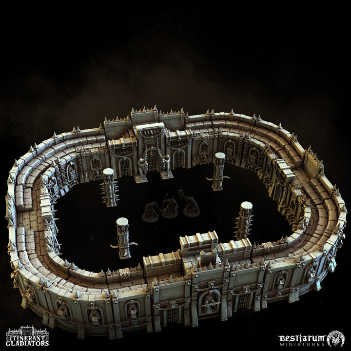 Grand Coliseum | Itinerant Gladiators | Bestiarum | Miniatures | D&amp;D | Wargaming | DnD