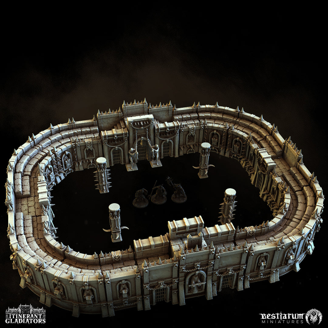 Itinerant Gladiators: Terrain | STL Collection