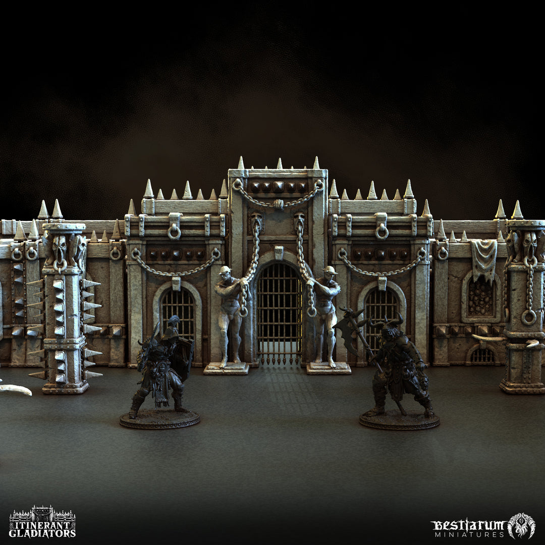 Grand Coliseum | Itinerant Gladiators | Bestiarum | Miniatures | D&amp;D | Wargaming | DnD