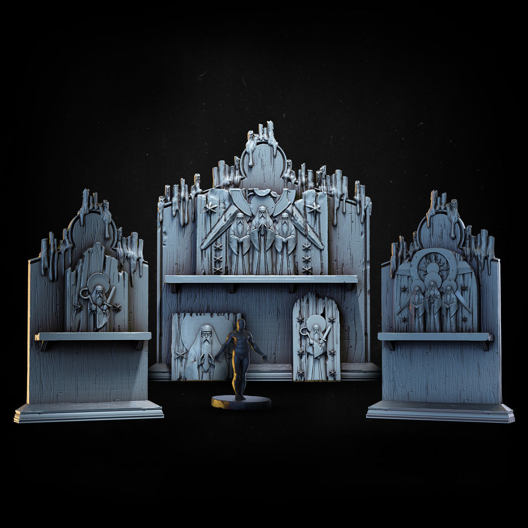 Church Reliefs | STL | Church of Azerai