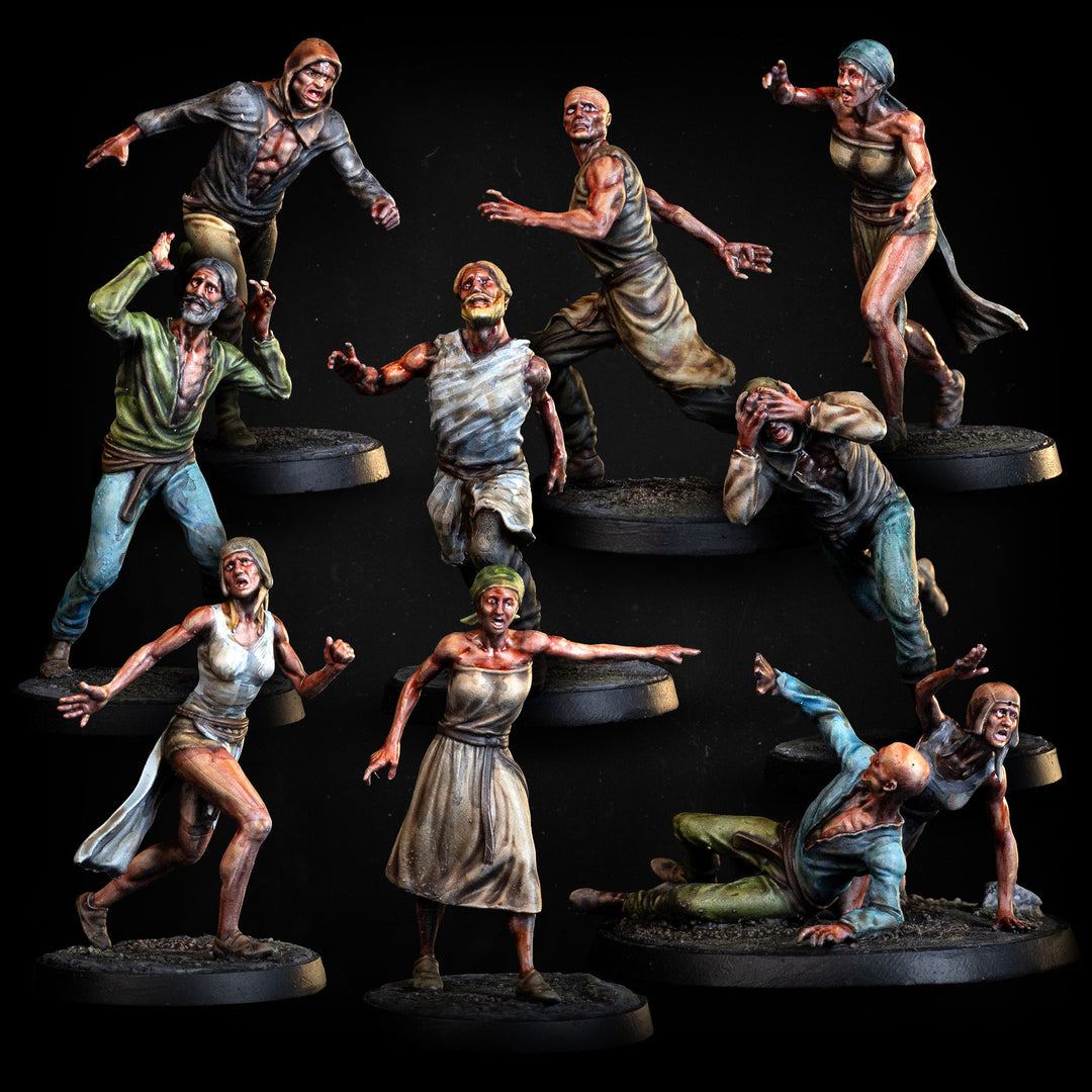 Terrified Peasants | STL | Folk of the Realm