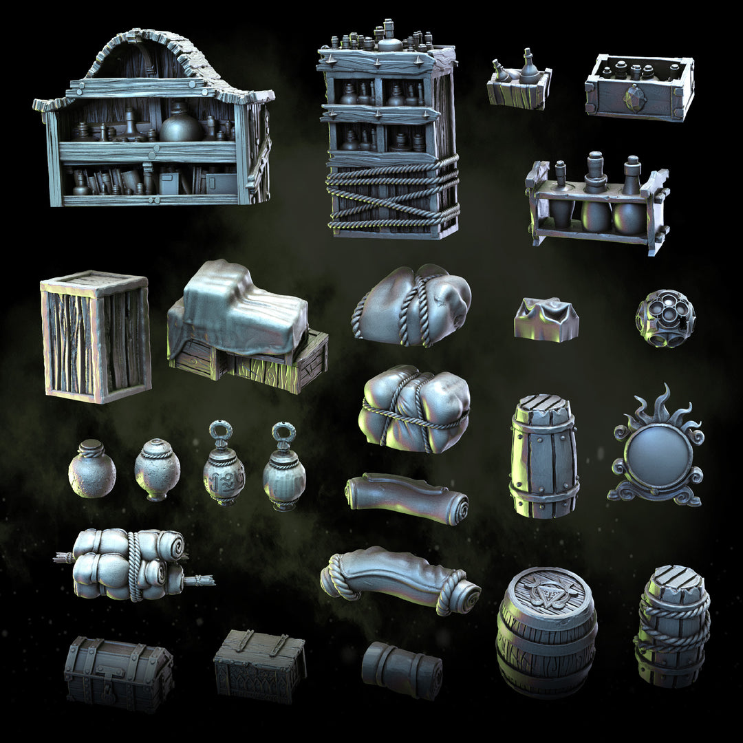 Alchemic Equipment | STL | The Alchemic Order