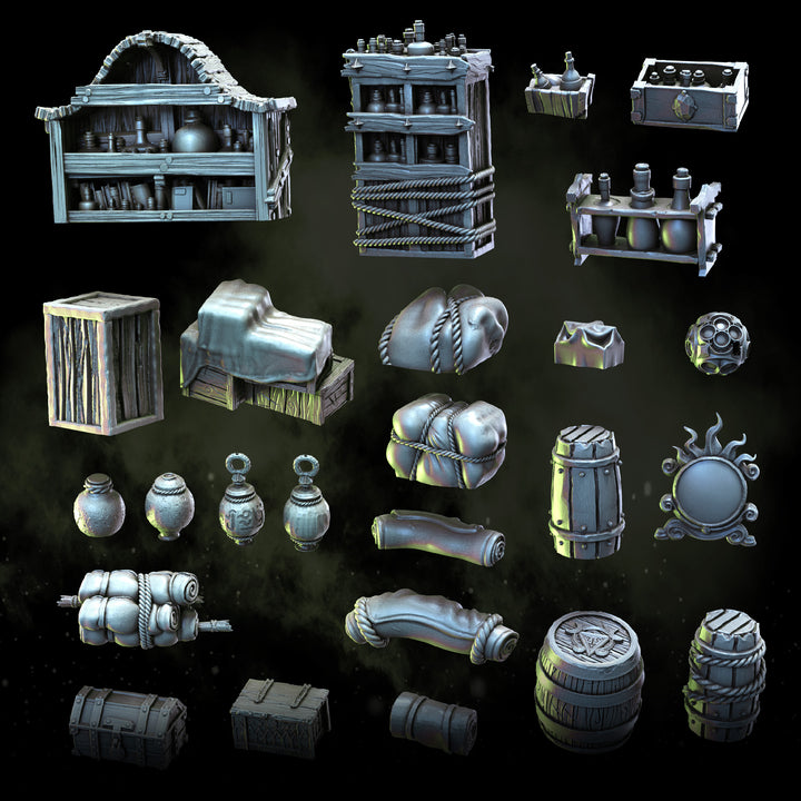 Alchemic Equipment | STL | The Alchemic Order