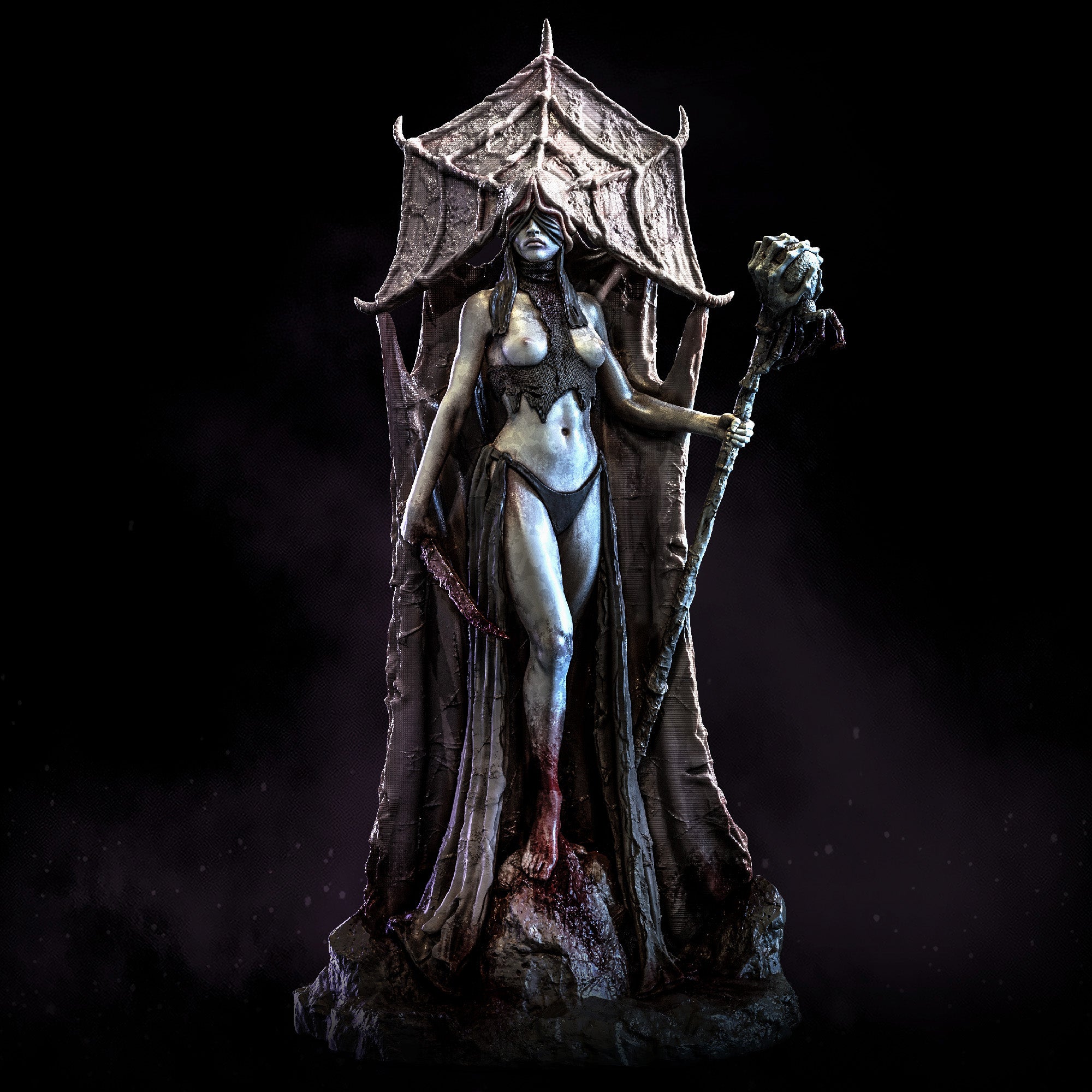 Dark Elf High Priestess | The Remade