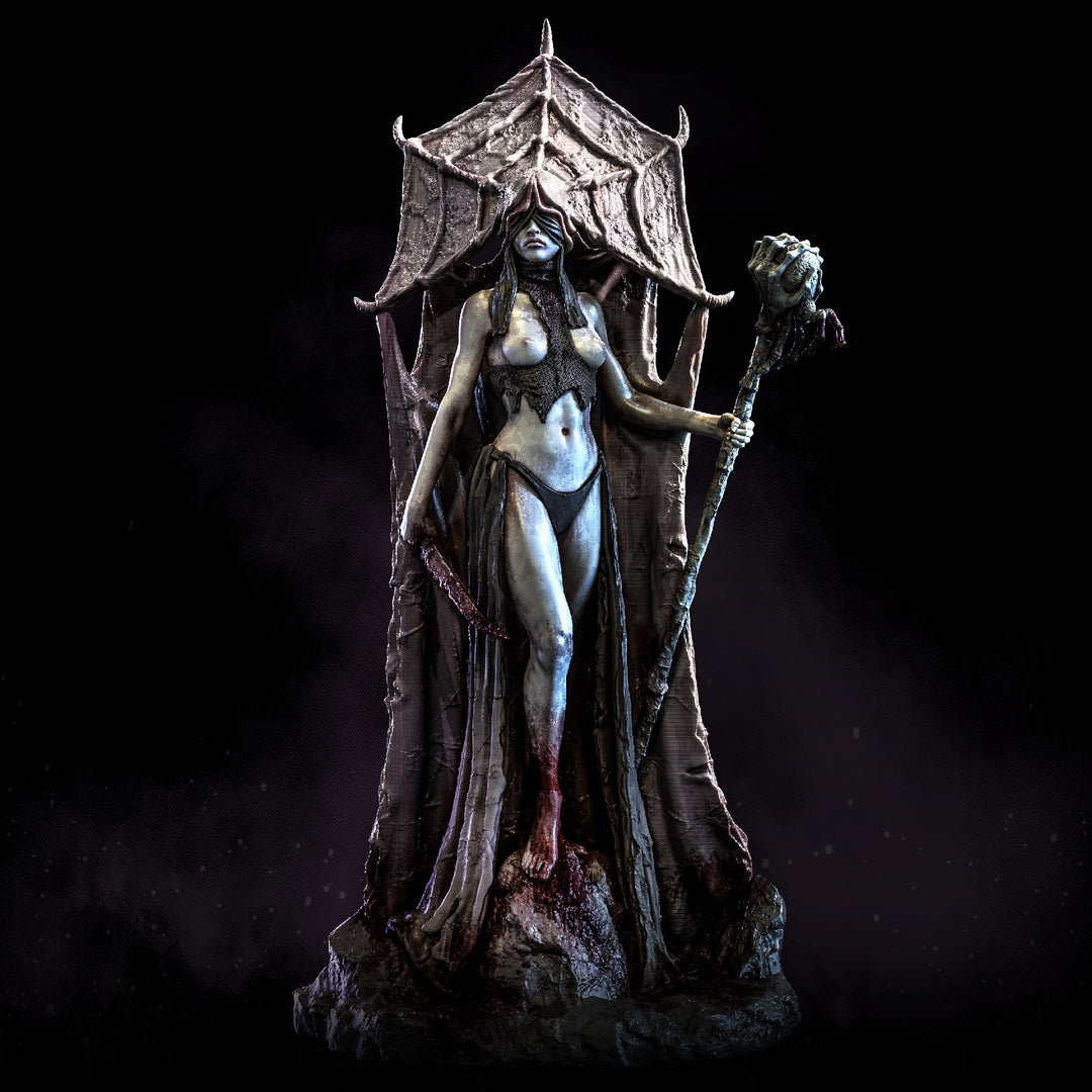 Dark Elf High Priestess | STL | The Remade