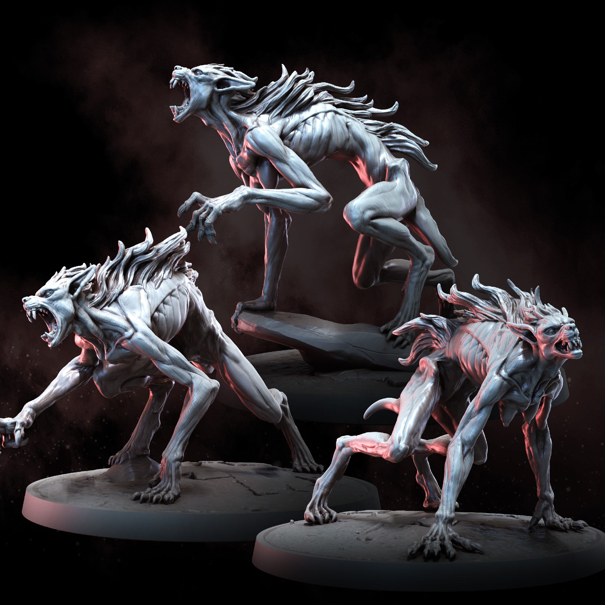 Werewolf Kin Pack | The Wilds – Bestiarum Games