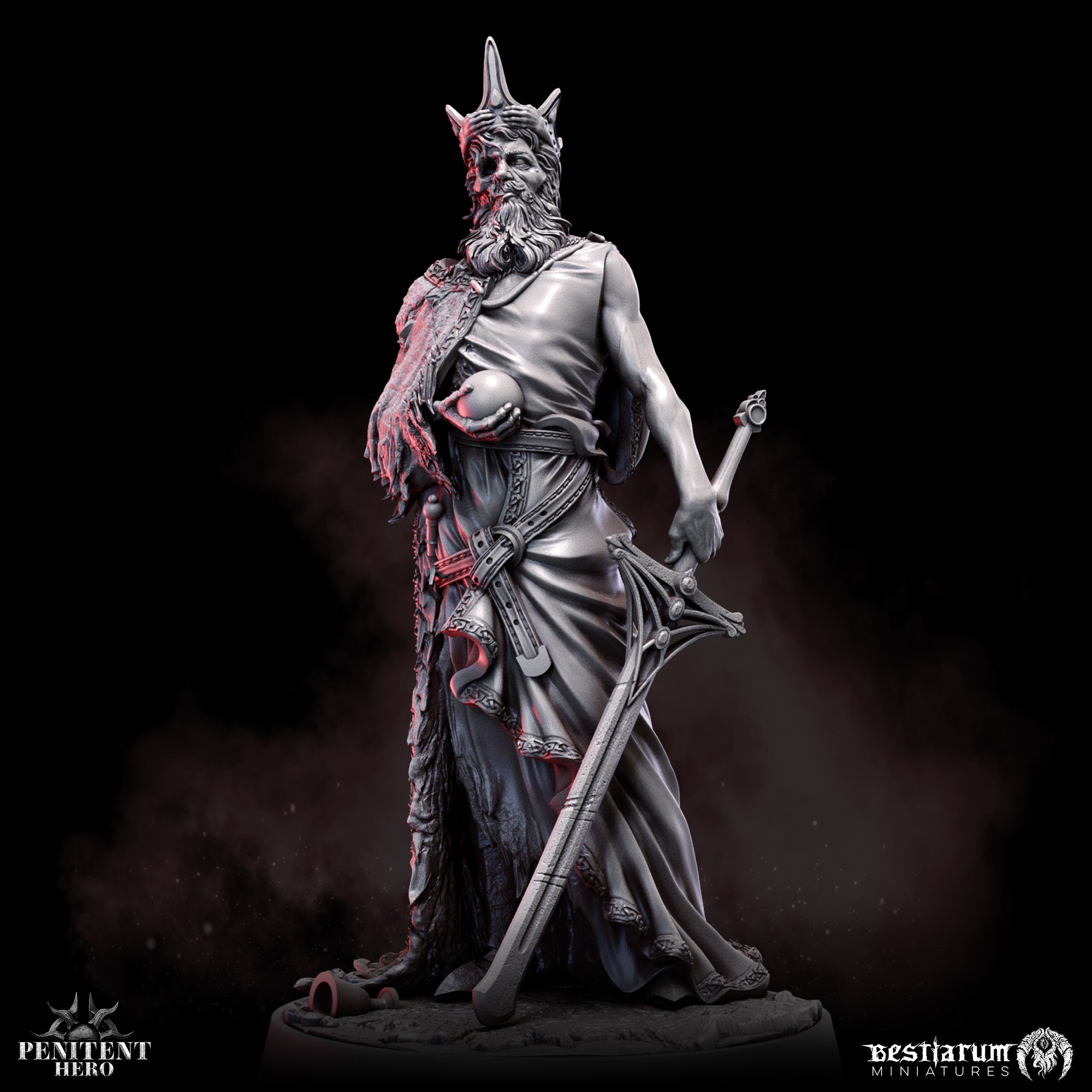 The Withered Lord | Penitent Hero | Bestiarum | Miniatures | D&D | Wargaming | DnD