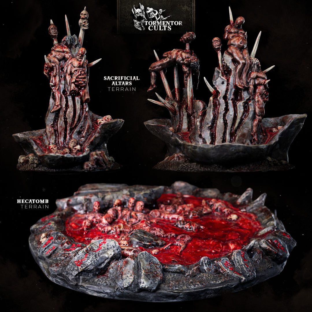 Tormentor Cults: Terrain | STL Collection