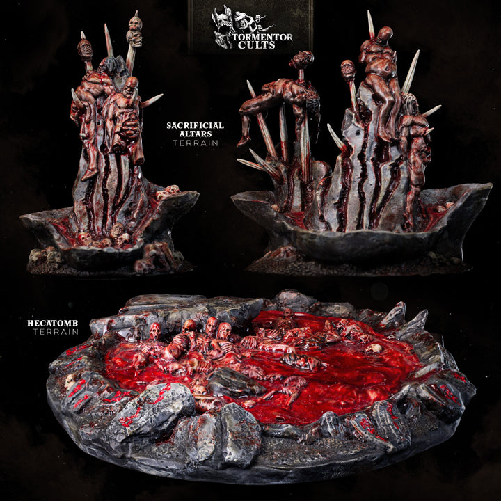 Tormentor Cults: Terrain | STL Collection