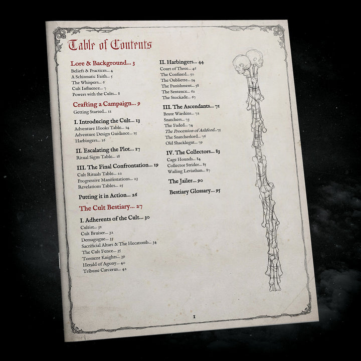 Tormentor Cults 5E Game Master&