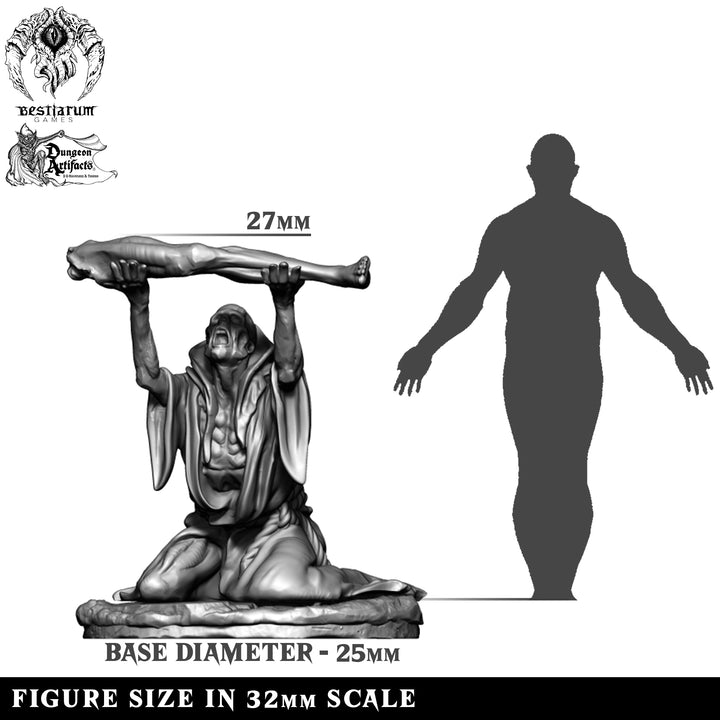 Praying Cultists | STL | Tormentor Cults