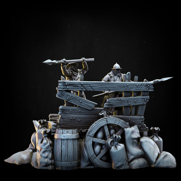 Improvised Barricades | STL | Folk of the Realm