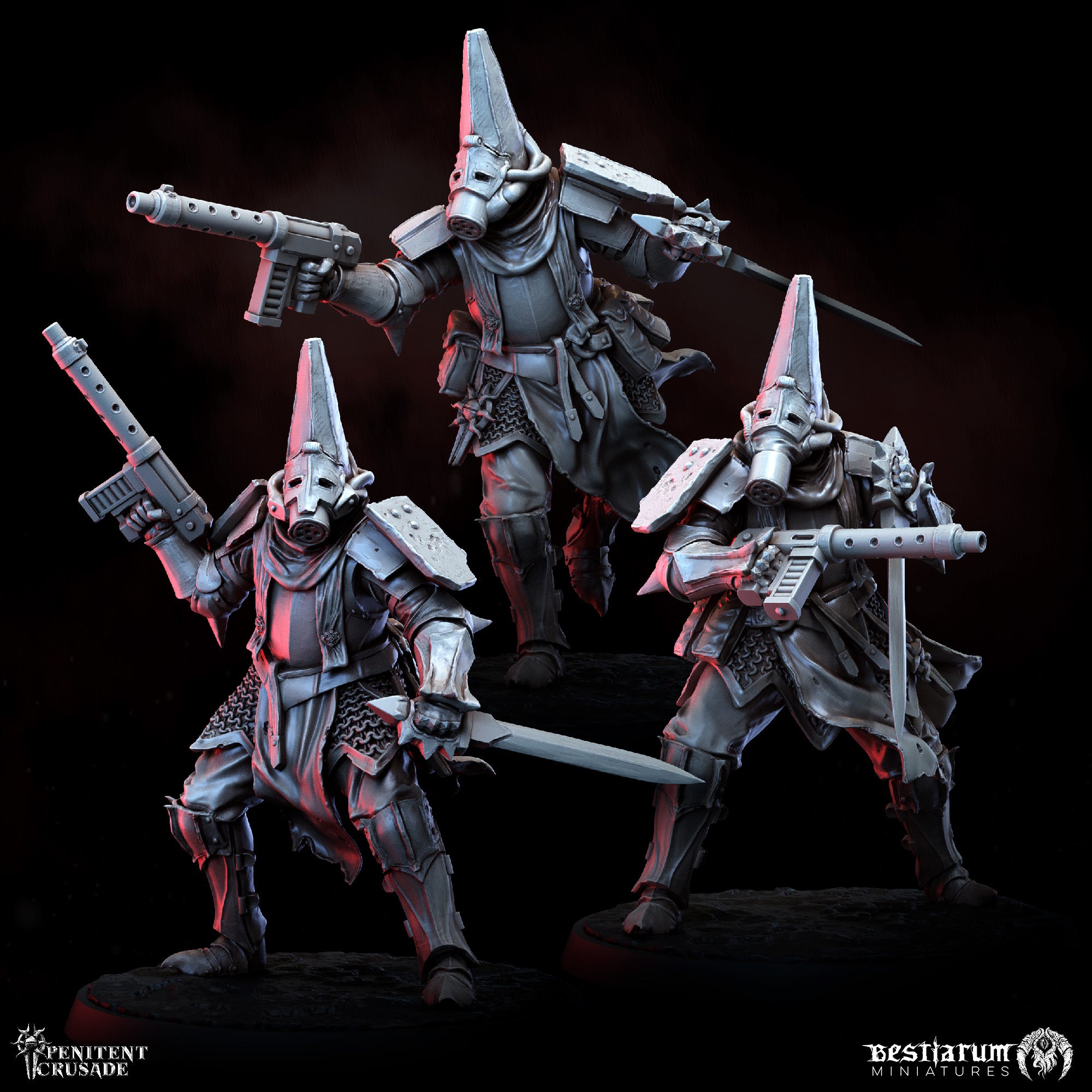 Multipart Heretic Legion Set | Trench Invasion – Bestiarum Games