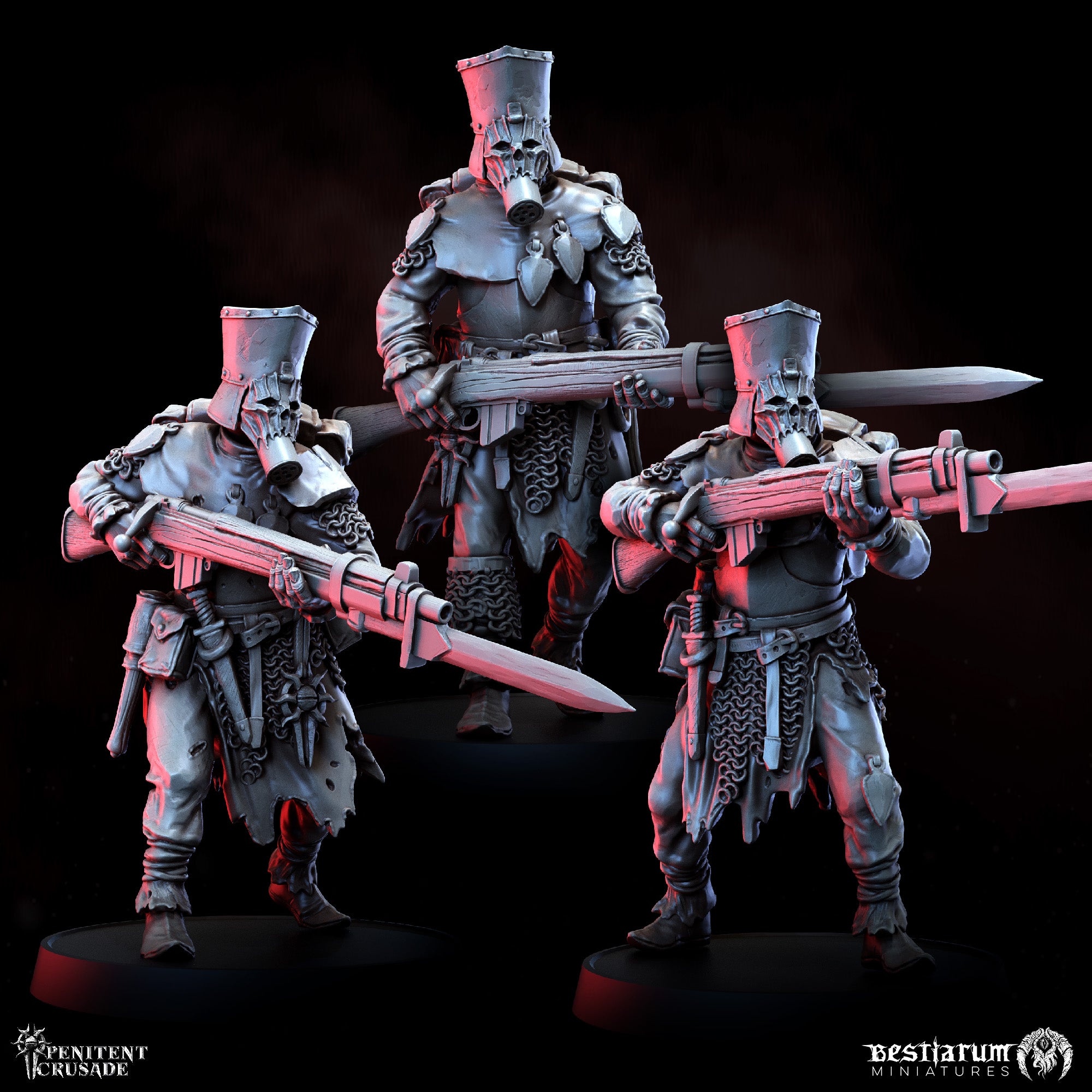 Multipart Heretic Legion Set | Trench Invasion – Bestiarum Games