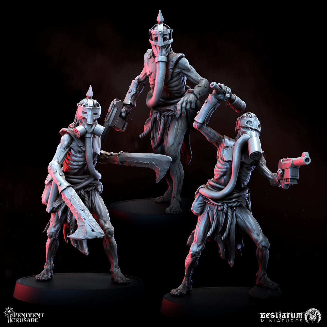 Multipart Heretic Legion | Bestiarum | Trench Crusade DnD Miniatures